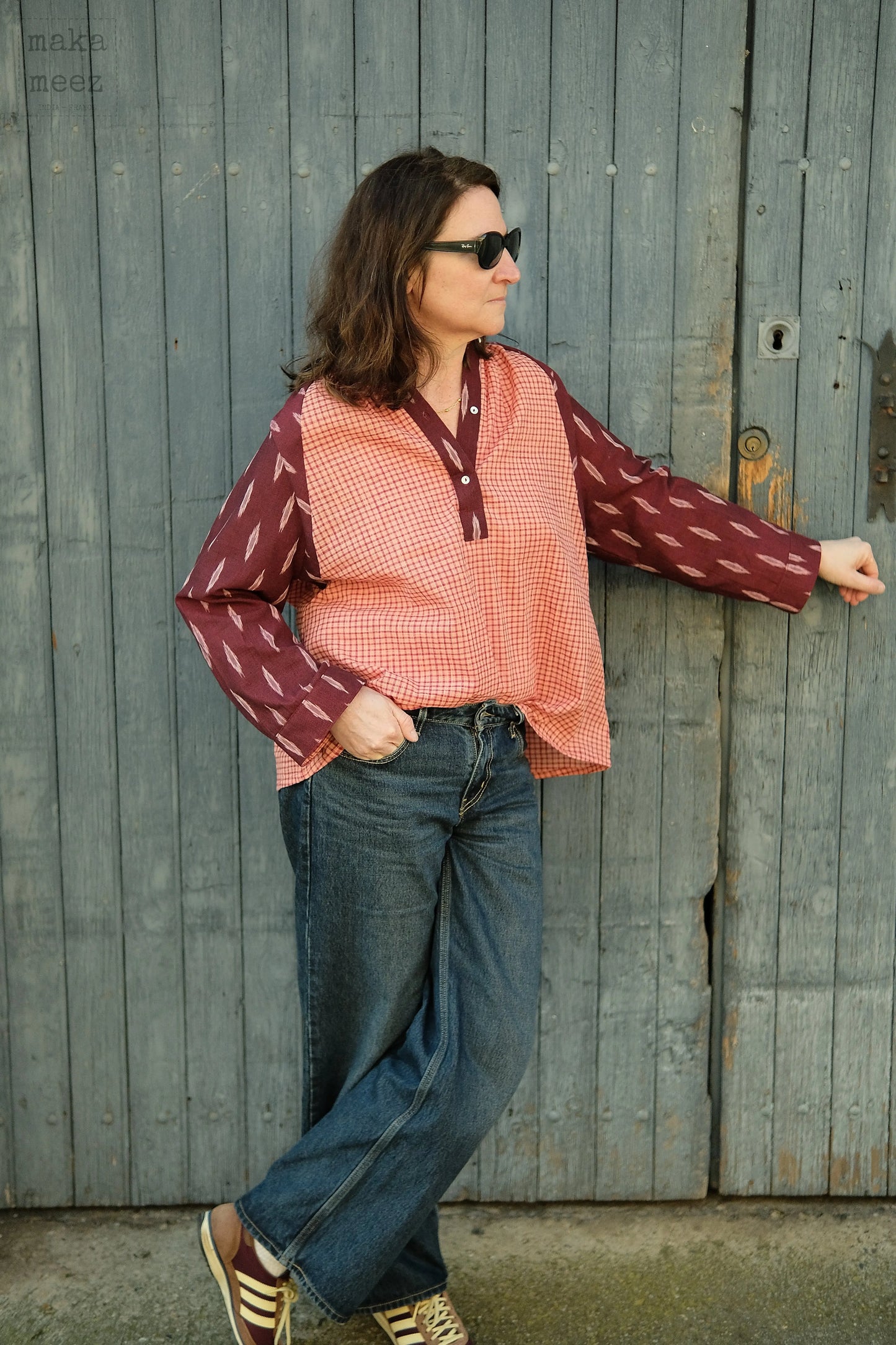 BLOUSE KATI 2.0 IKAT ET KHADI Blouse Makameez