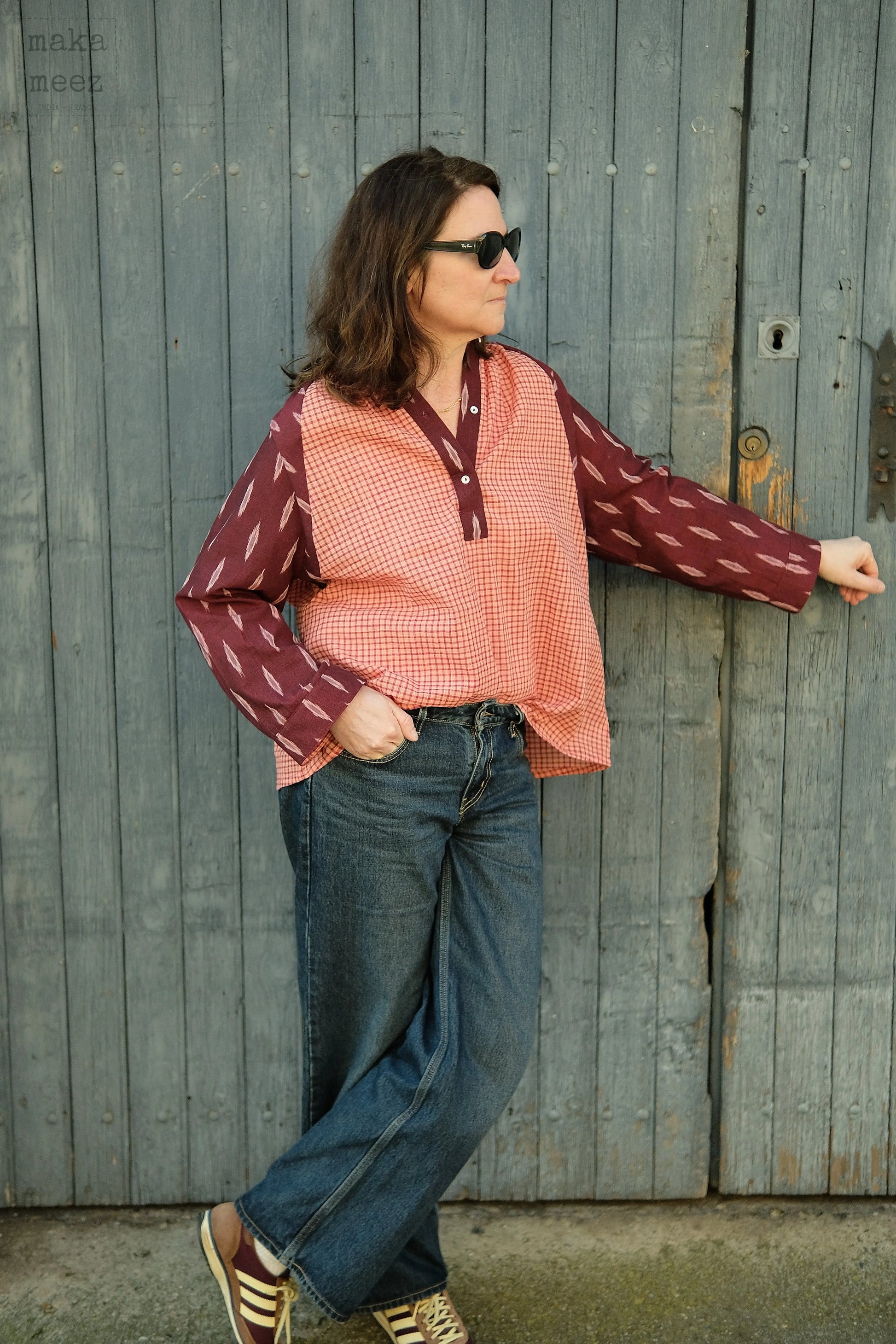 BLOUSE KATI 2.0 IKAT ET KHADI  Blouse  Makameez